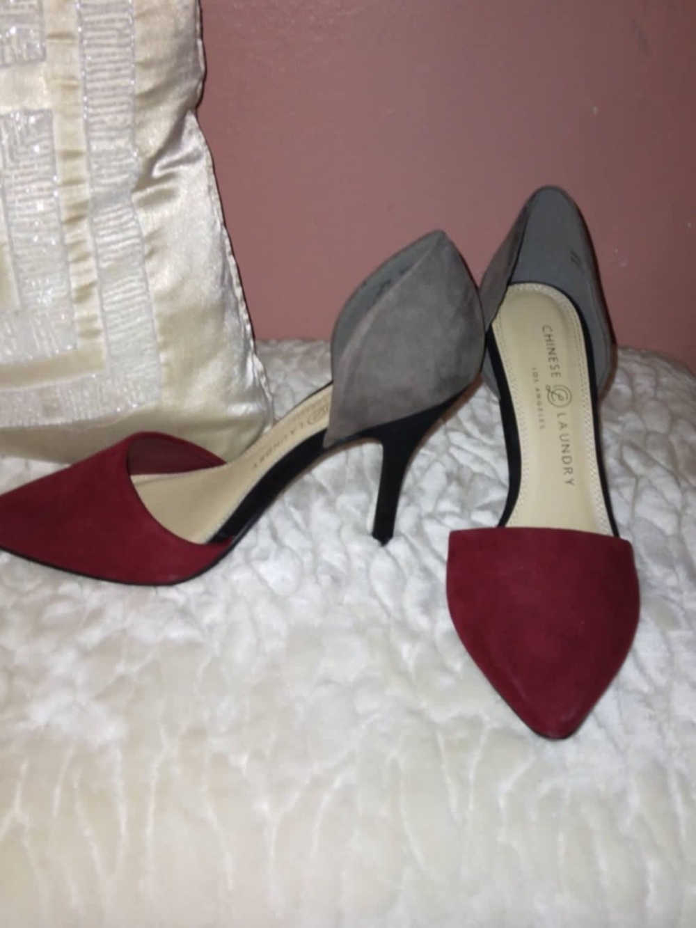 Chinese Laundry Suede Heels